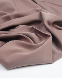 Ткань марино сатин стретч капучино с розовым оттенком