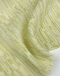 Ткань органза крэш d2 выбеленная олива