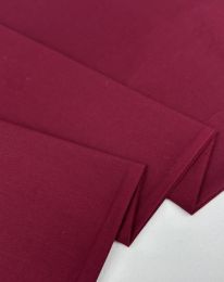 Ткань поплин стретч винный