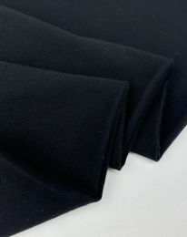 Ткань костюмная "TEDDY" браш черный