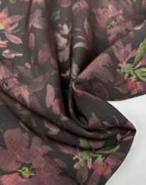 Ткань сатин матовый "Марокко" d 3 шоколадный