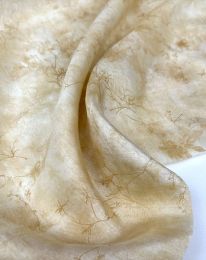 Ткань органза принт d5 карамель