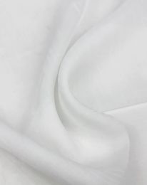 Ткань органза принт d1 светлое молоко