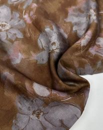 Ткань сатин матовый "Марокко" d 2 коричневый