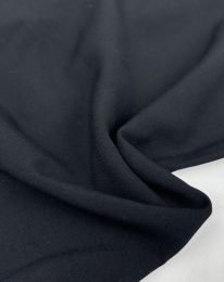 Ткань штапель (не стретч) черный