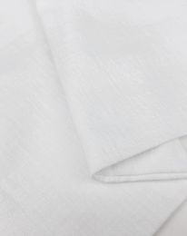 Ткань хлопок "Крапива" белый