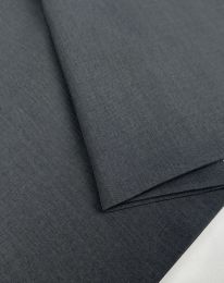 Ткань костюмная "Монако" темно-серый меланж