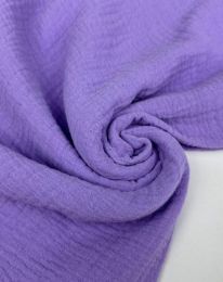 Ткань муслин однотонный сиреневый