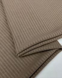 Ткань трикотаж "лапша" d 1 капучино