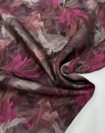 Ткань сатин матовый "Марокко" d 1 фуксия приглушенная