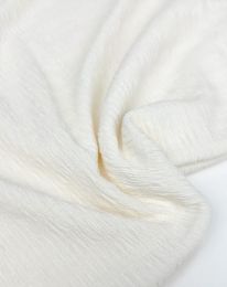 Ткань фукра трикотаж 3074 топленое молоко