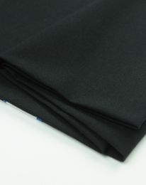 Ткань лиза плотная черный