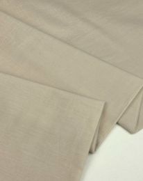 Ткань поплин стретч бежевый телесный