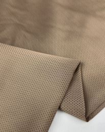 Ткань подклада жаккард "крапинка" бежевый