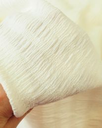 Ткань фукра трикотаж 3074 топленое молоко