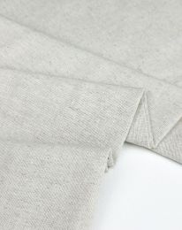 Ткань лен не стретч 55074 бежевый меланж