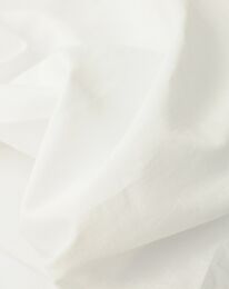 Ткань батист однотонный белый