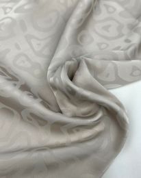 Ткань шелк жаккард d 2/d3/ d 1 жемчужный