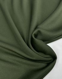 Ткань подклада интерлок  трикотажная хаки