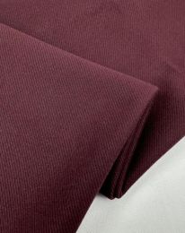 Ткань кашемир утепленный темно-бордовый