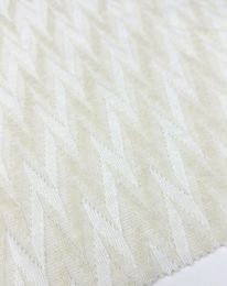 Ткань трикотаж жаккард d 2 кремовый