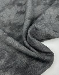 Ткань цея меланж принт d3 темно-серый меланж