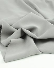 Ткань кейра креп серый с розовым оттенком