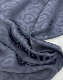 Ткань шелк жаккард d 2/d3/ d 1 темно-серый