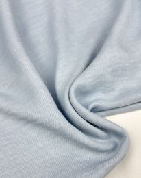 Ткань плательный твил "Дина" компаньон голубой