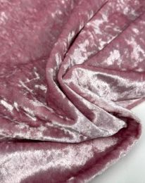 Ткань велюр стретч мрамор розовый