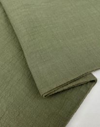 Ткань хлопок "Крапива" серый хаки