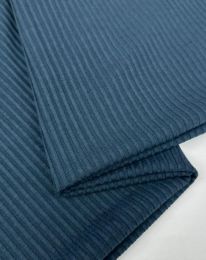 Ткань трикотаж "лапша" d 1 морская волна