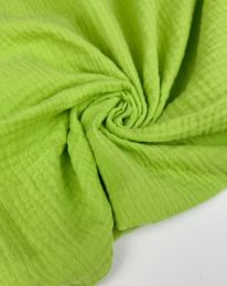 Ткань муслин однотонный лайм