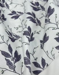 Ткань бохо принт "Вероника" D14 грязно-лиловый