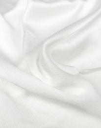 Ткань рифленый шелк "Аниса" молочный/ivory