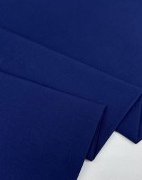 Ткань поплин стретч синий морской