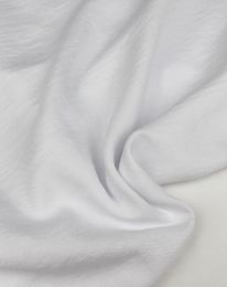 Ткань плательный твил "Дина" компаньон белый