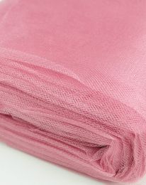 Ткань фатин перламутровый пыльная роза