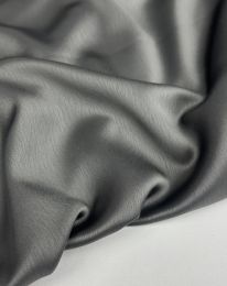 Ткань сатин двусторонний "Камелия" темно-серый