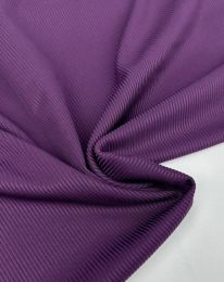 Ткань трикотаж в рубчик "Оливия" фиолетовый