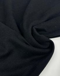 Ткань трикотаж "Лина" черный