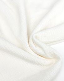 Ткань фукра стретч молочный/ivory