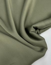 Ткань шелк крэш "Джули" серый хаки