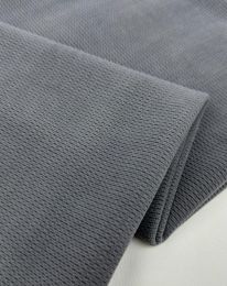 Ткань трикотаж "Чарли" серый