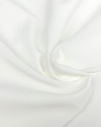 Ткань стретч-шифон молочный/ivory