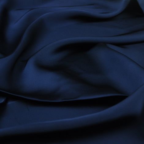 Ткань сатин "Париж" темно-синий
