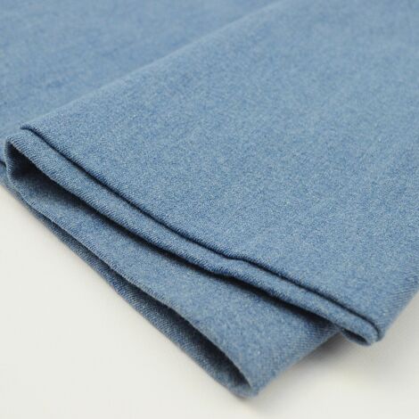 Ткань джинс стретч плотный светло-голубой