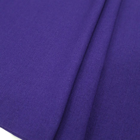 Ткань лен однотонный 2159 фиолетовый