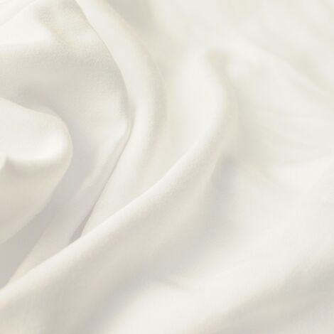 Ткань штапель-шёлк белый