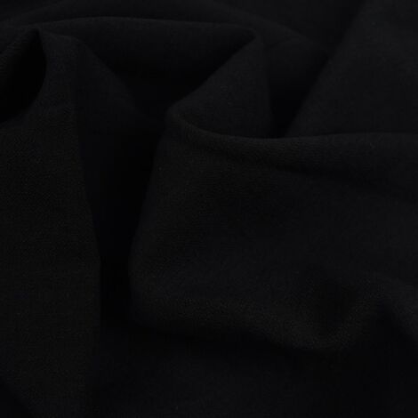 Ткань "Вероника" креп черный